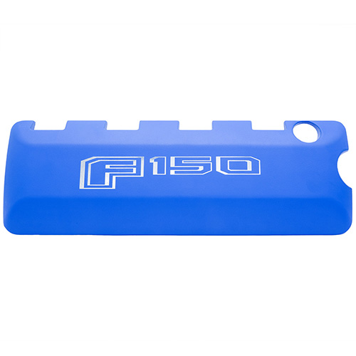 5.0L COYOTE BLUE COIL COVERS - 2015-2017 F-150 LOGO